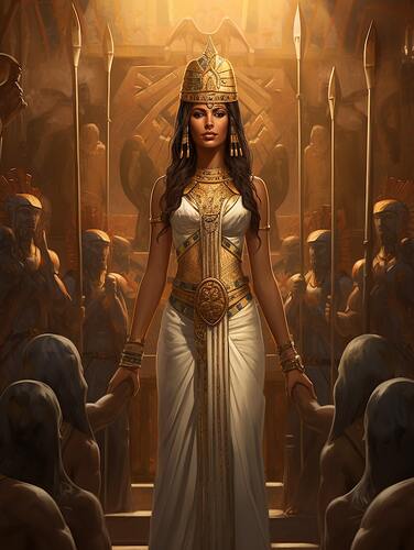 egyptian priestess